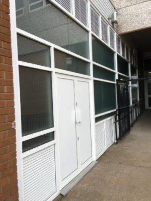Glass installed at Perth High School